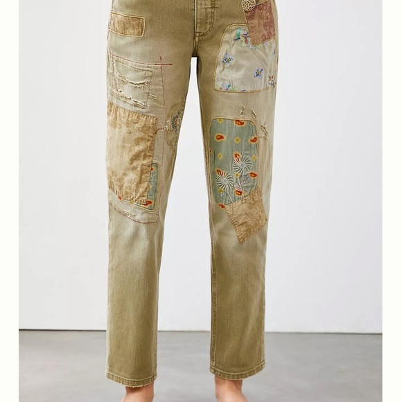 Anthropologie Pilcro The Wanderer Barrel Trousers Size 26 - Picture 4 of 16